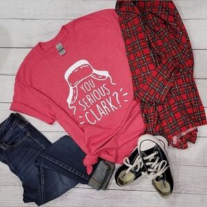 YOU SERIOUS CLARK t shirt